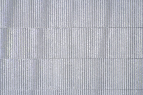 Corrugated metal plastic sheet