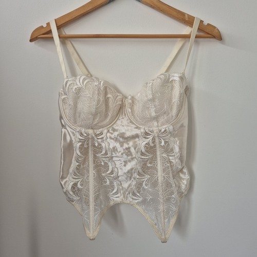 Vintage cream lace - , lepel