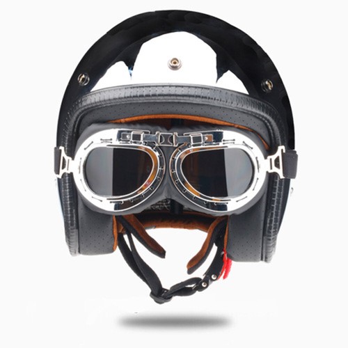 Dot motorcycle helmet - motorcycle, open