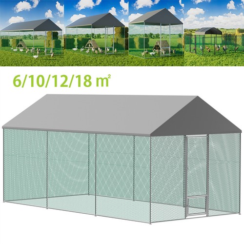 Large chicken coop run outdoor - large,