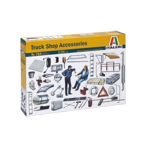 Italeri truck shop accessories - shop,