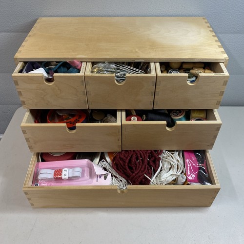 Wooden storage box full - wooden,
