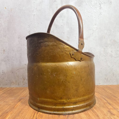 Vintage brass hammered - vintage,