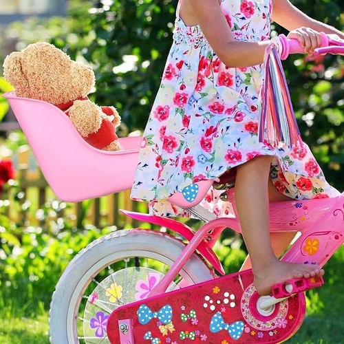 Doll bicycle seat - bicycle,