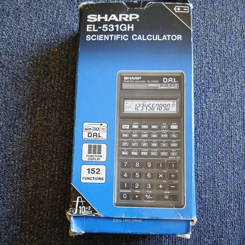 Vintage sharp 531gh - vintage, el-531gh