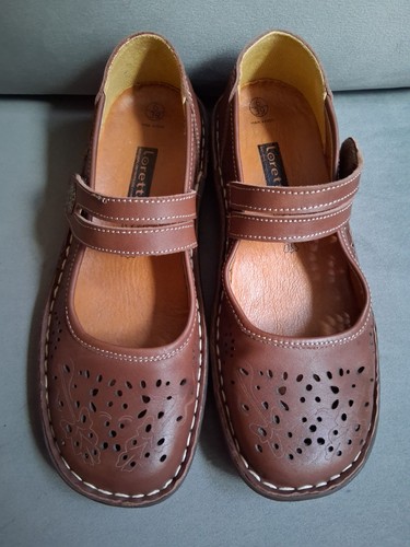 Pavers loretta brown leather - pavers,