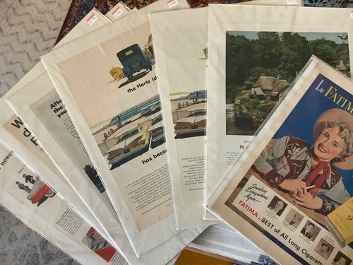 Vintage advertising print art - advertising,