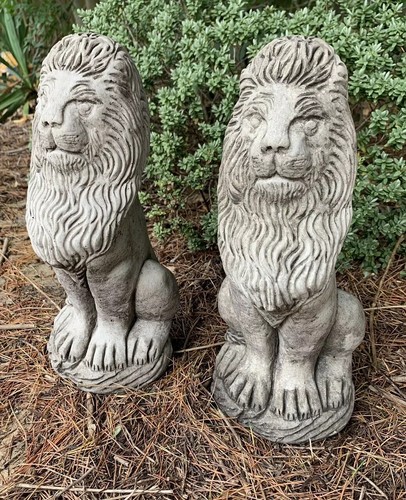 Stone garden pair tall - stone,