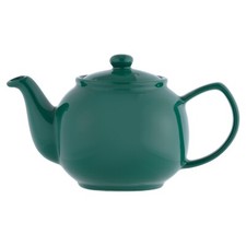 Stoneware Teapot Gloss Emerald