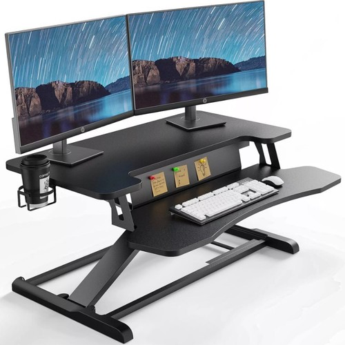 Sit stand desk riser - 32'',