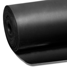 Smooth Rubber Flooring Matting Roll Heavy Duty Garage, Shed, Van, Car, Workbench
