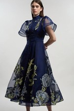 Karen Millen Midi Dress Womens