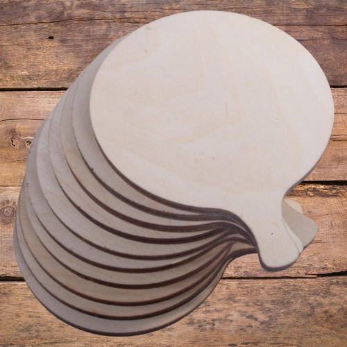 Pizza plate shaped - pizza, wooden