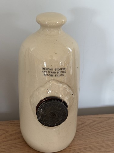 Vintage cream glazed - , stoneware