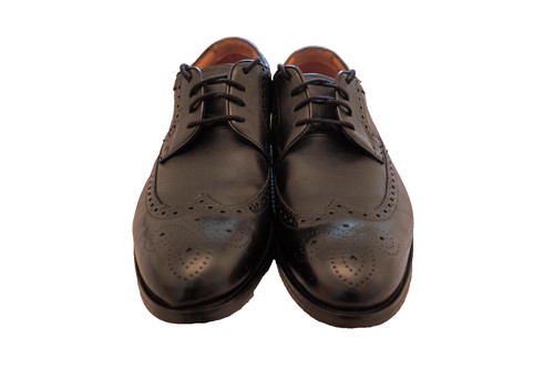 Clarks mens black leather
