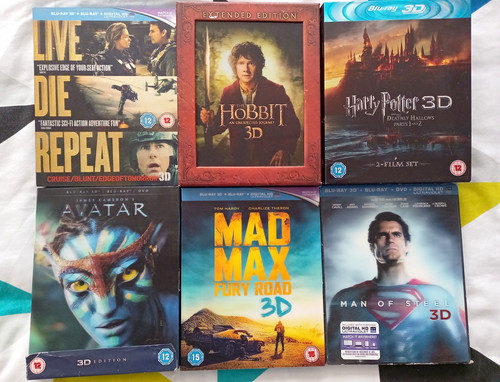 Blu ray movie bundle harry - bundle.,