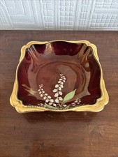 Carlton Ware Red Lustre Dish