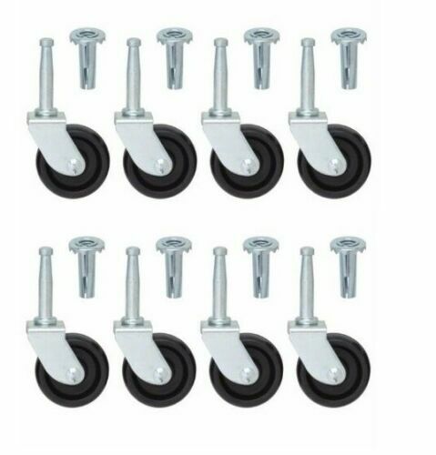 Furniture castors wheels - 8x,