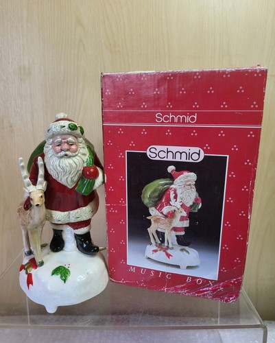 Schmid ceramic santa - ceramic, claus