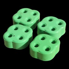 Mazda MX5 Mk2/2.5 1.6 or 1.8 Green Poly Exhaust Mounts Full Set