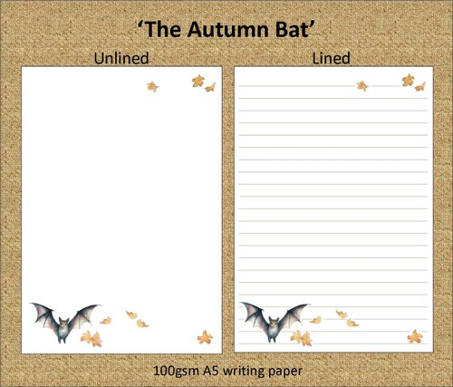 The autumn bat a5 - autumn, writing