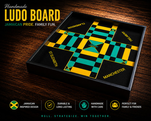 Handmade jamaican ludo - handmade,