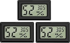 Mini Digital Thermometer Temperature Humidity Hygrometer Greenhouse Cars Home