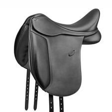 Arena By Bates Adjustable Standard  Leather Dressage Saddle With HART 16.5"-18"