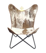 Butterfly Chair Cowhide Hair