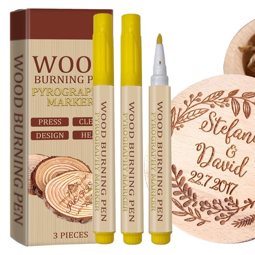 3pcs pyrography marker wood - 3pcs,