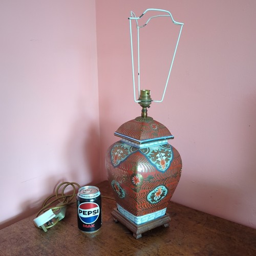 Vintage antique table lamp - table,