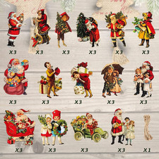 46 Pcs Christmas Victorian