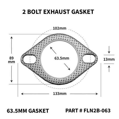 Universal inch 2 bolt - universal,