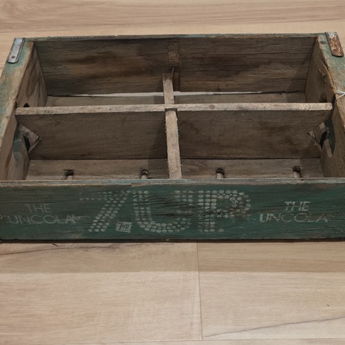 Vintage wooden soda - 7,