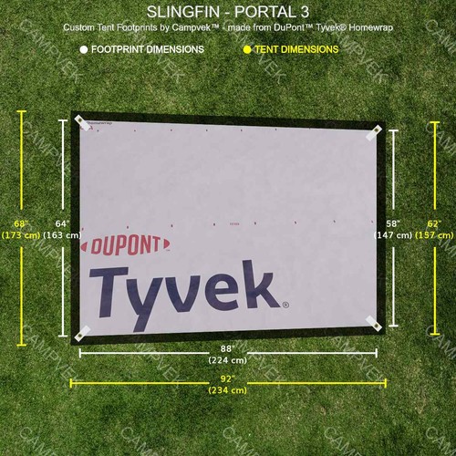 Tyvek footprint for - tyvek,
