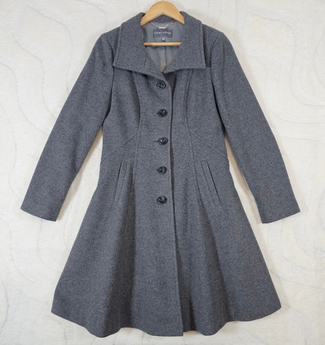 Laura ashley long flare coat - laura,