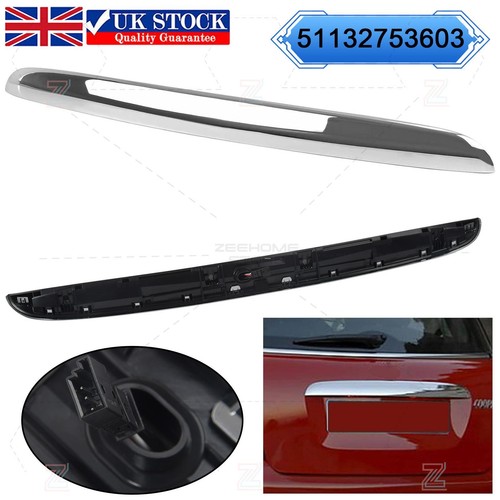 Chrome trunk handle - chrome, lid