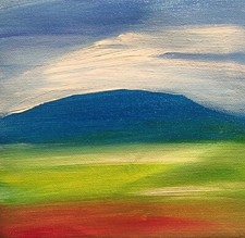 Original Painting Contemporary Modern Art Original Hill Gallagher Collectible...