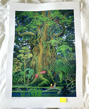 Secret of Mana 2 Poster Art Holy Sword Legend 2-1 Hiroo Isono Square Enix A1 New