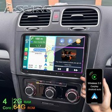 For VW GOLF MK5 MK6 9" Apple