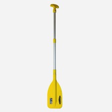 Shoreline Marine Telescopic Mini Paddle 22"-42" in SL52250 Yellow Rafting Canoe