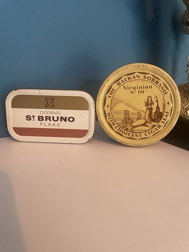 Two vintage tins - tins,