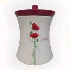 Dunelm Poppy Ceramic Biscuit