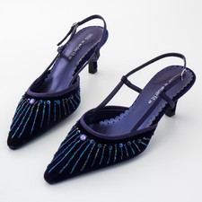 M&S Ladies Dress Shoes Dark