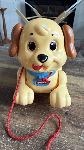Fisher price vintage dog lil - fisher,