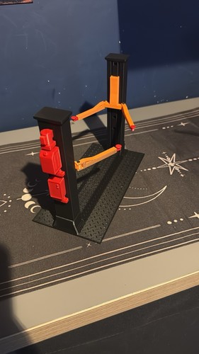 Diorama garage ramp - 1/18,