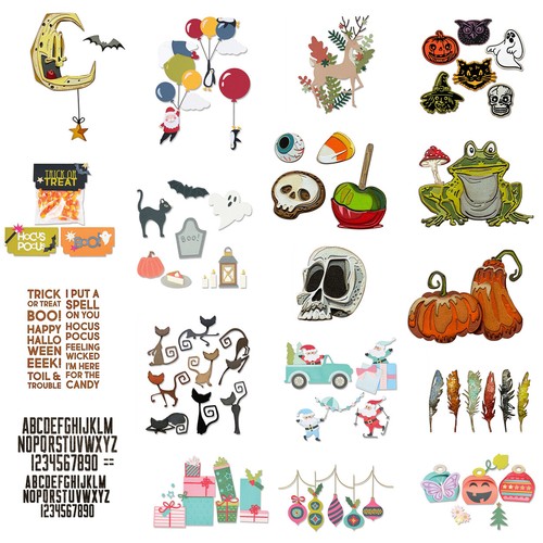 Halloween christmas metal - christmas,