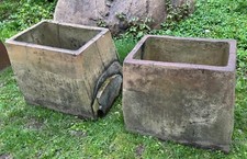 Antique clay chimney caps or