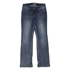 WRANGLER Womens Blue Regular