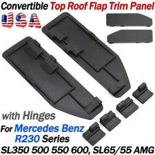 Convertible Top Roof Flap Trim Cover For Mercedes R230 SL350 SL500 SL600 SL65/55